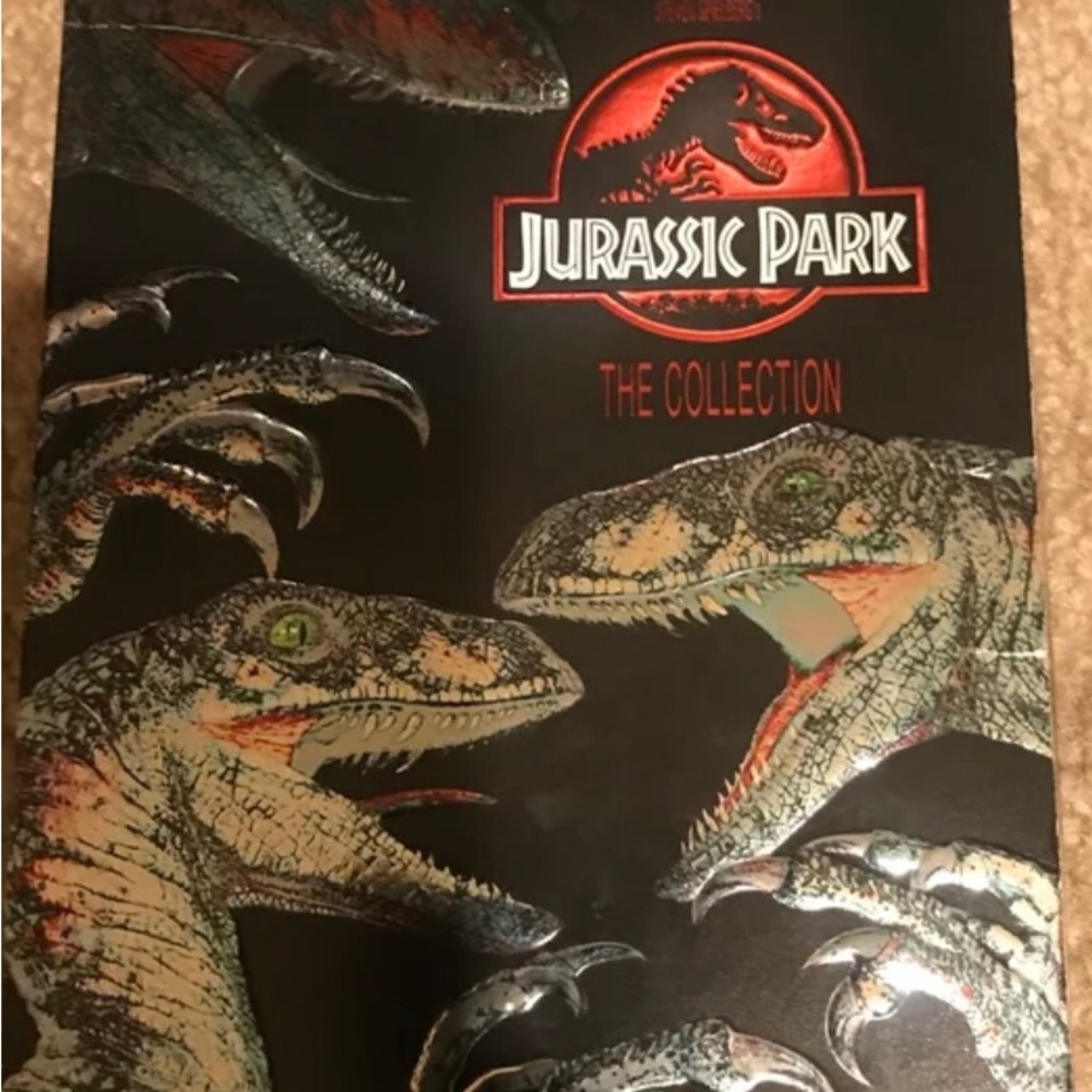 Jurassic Park and The Lost World dvd collectors edition original